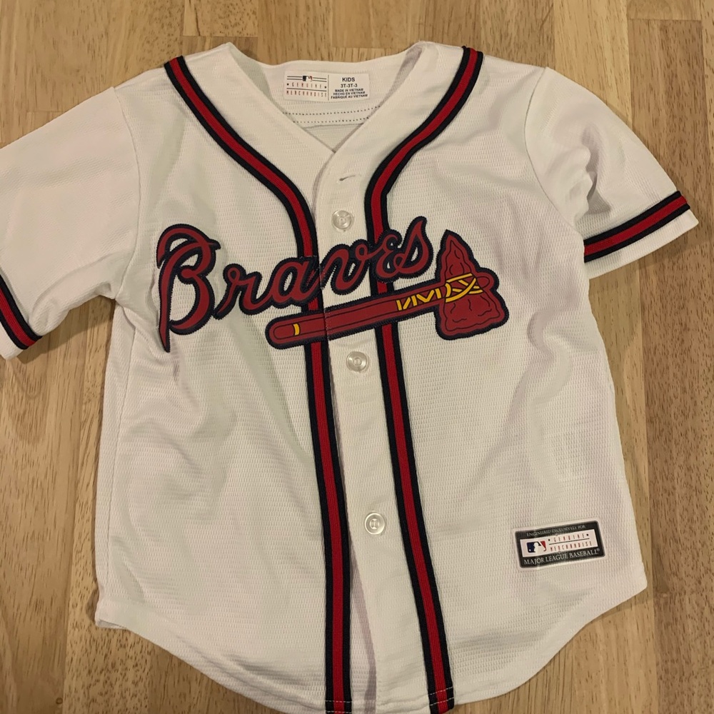 4/10$$. MLB Braves jersey 3T